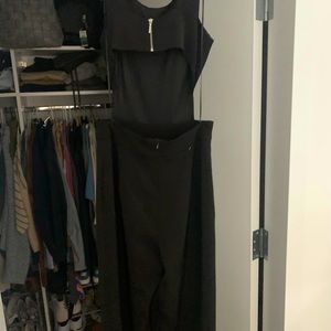 Beautiful black jumpsuit with side cut outs